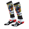 calze O'NEAL PRO MX SOCK KINGSMEN WHITE/BLACK/RED (ONE SIZE)