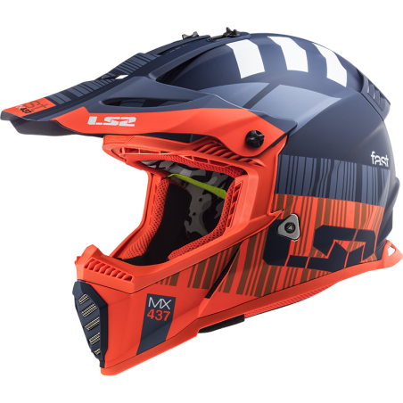 casco Ls2 FAST EVO MX437 XCODE