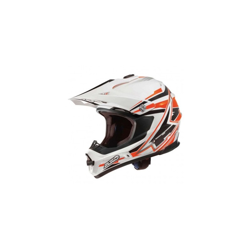casco Axo SX10 ARANCIO M