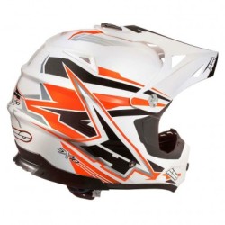 casco Axo SX10 ARANCIO M