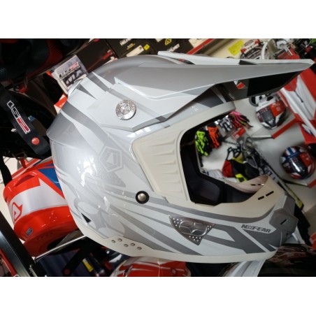 casco Nofear Prime ARGENTO XL