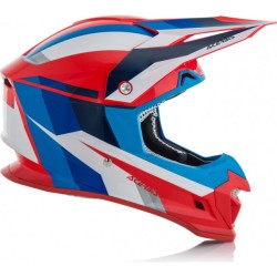 casco ACERBIS PROFILE 4.0 red blue XXL