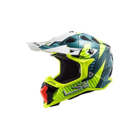 casco LS2 MX700 SUBVERTER ASTRO VERDE L