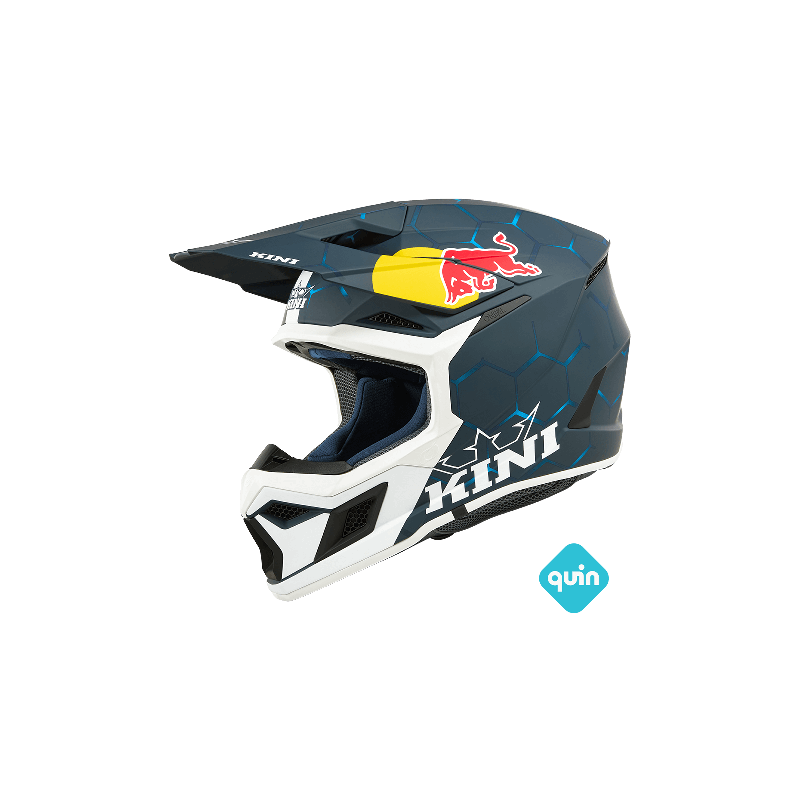 Kini Red Bull MX3 Casco Kini Red Bull 1.0 blu/bianco