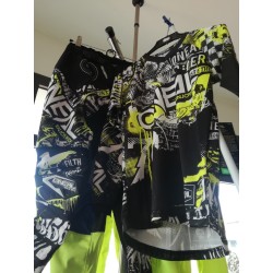 O'NEAL ELEMENT PANTALONI ATTACK BLACK/NEON YELLOW junior