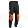 pantaloni cross Thor Sector Chev arancio