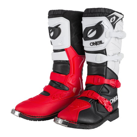 Stivali O'NEAL RIDER PRO BOOT ROSSO BIANCO